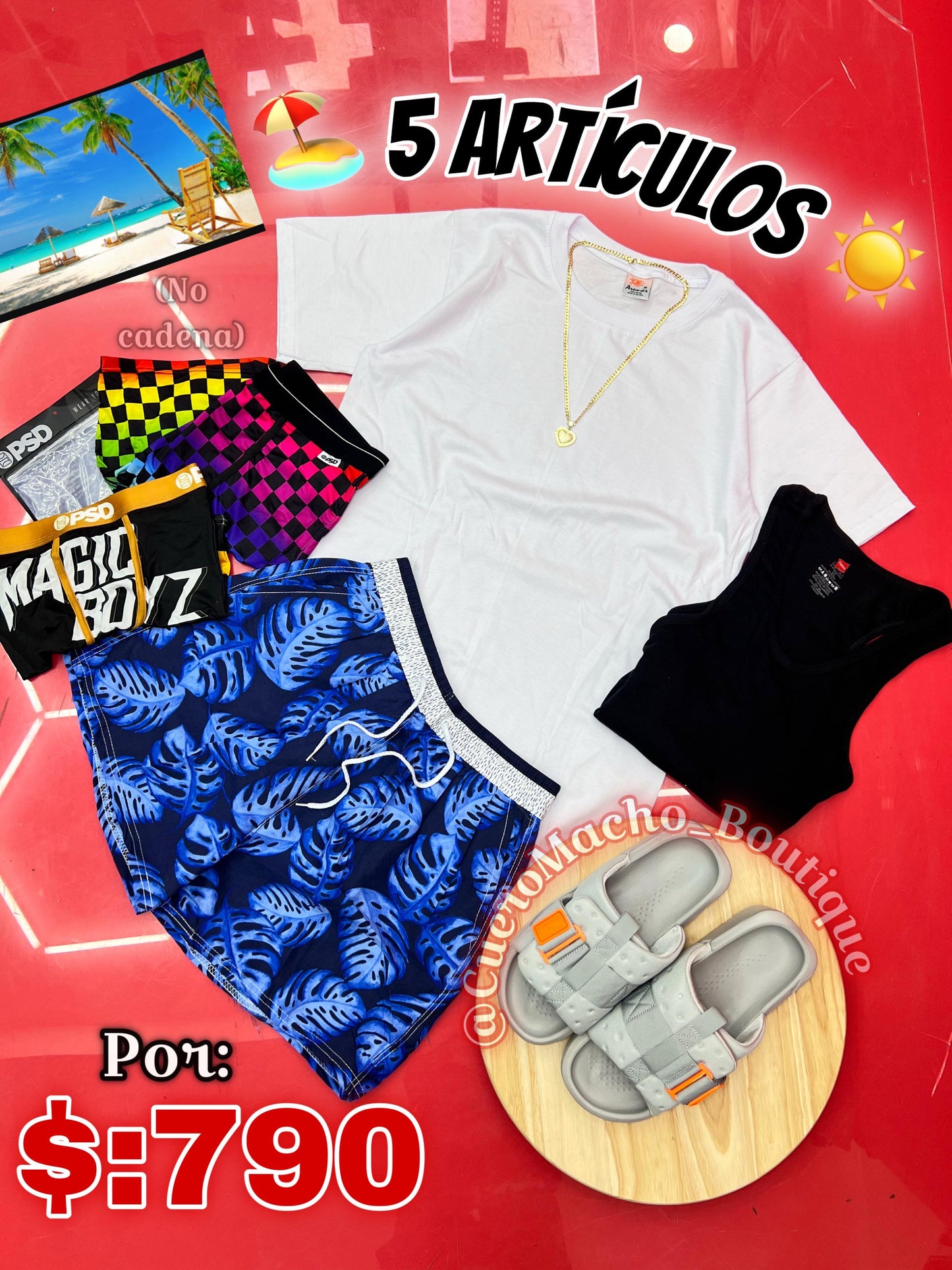 Combo Flow playero🏝️$:790