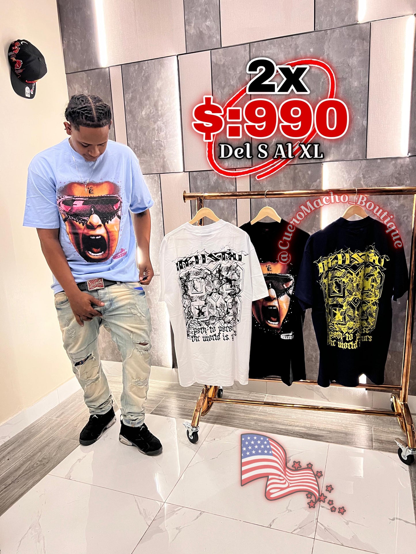 T-shirt Super oferta (2x $:990)