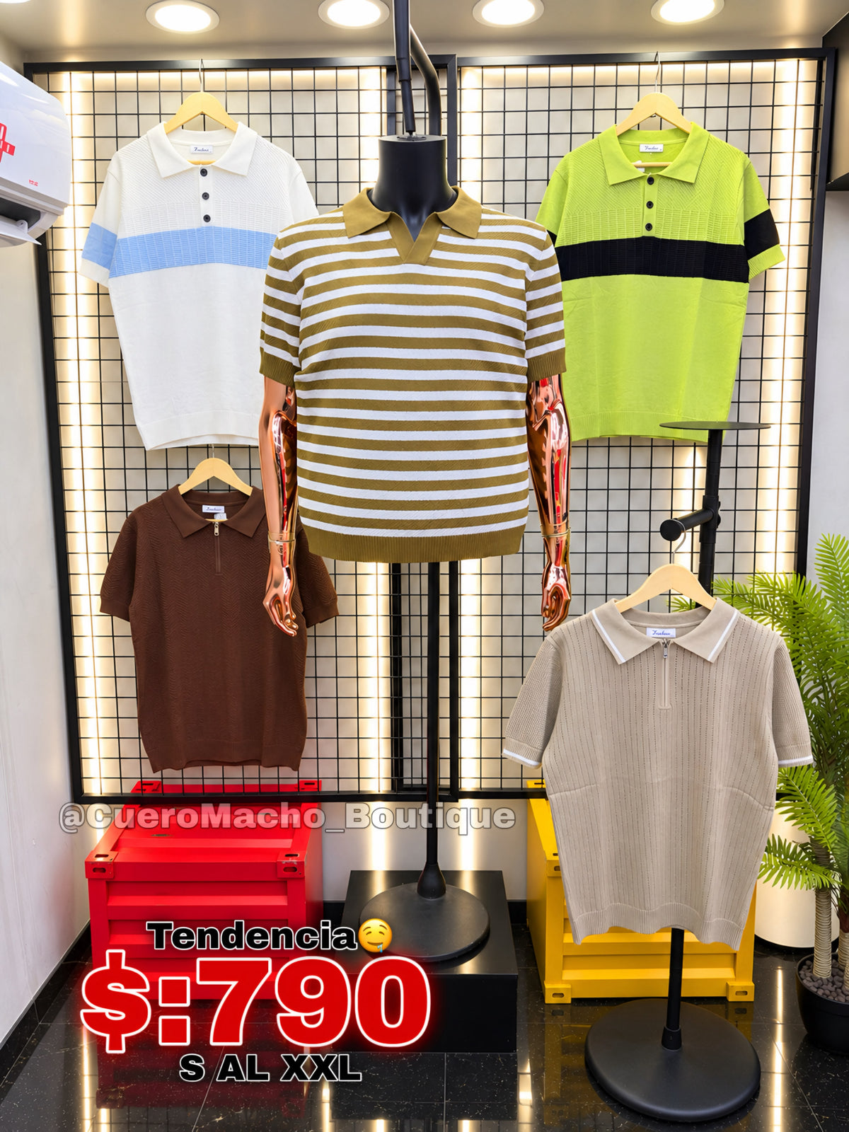 Poloche clásicos cuello $:790