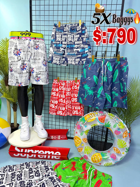 Baggies Playeros🏝️ 5x $:790