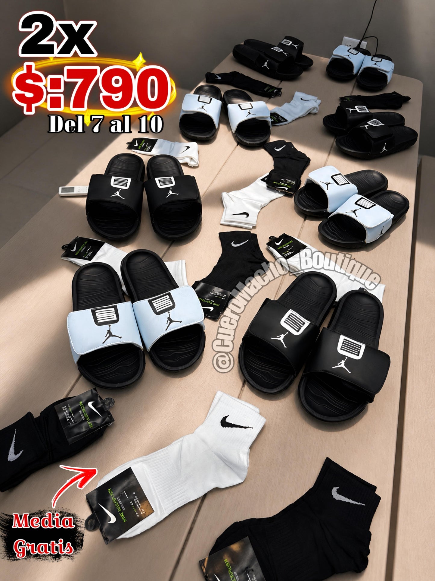 Sandalias Jordan 2x $:790