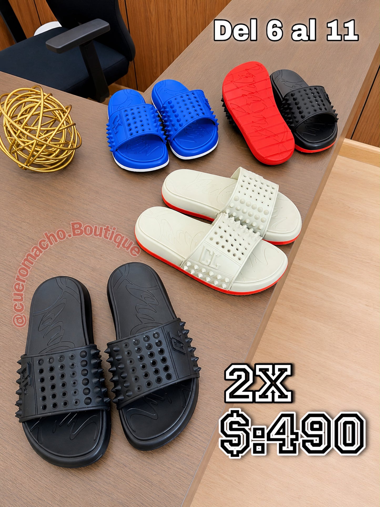 Sandalias luis Vuiton 2x $:490