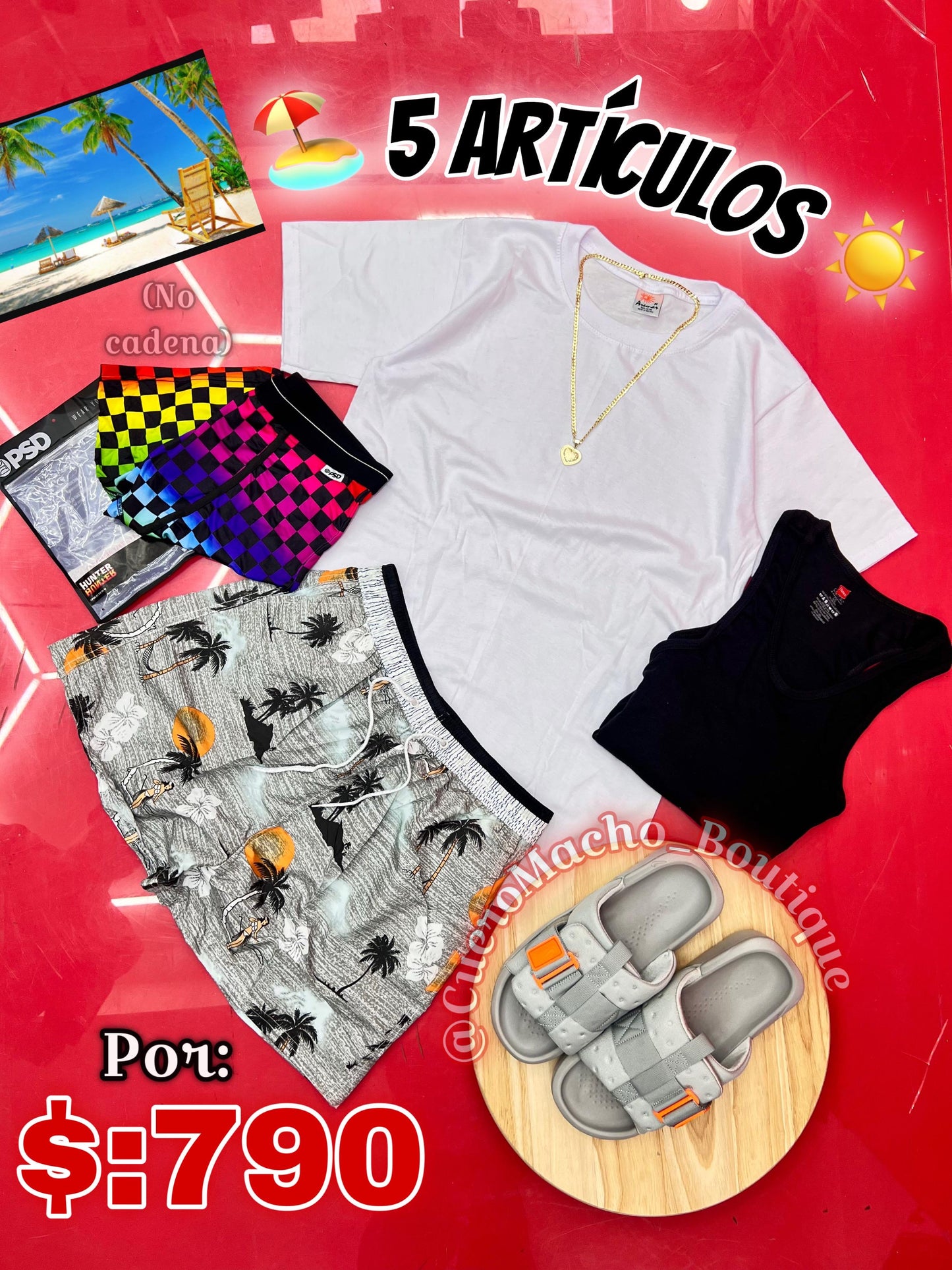 Combo Flow playero🏝️$:790