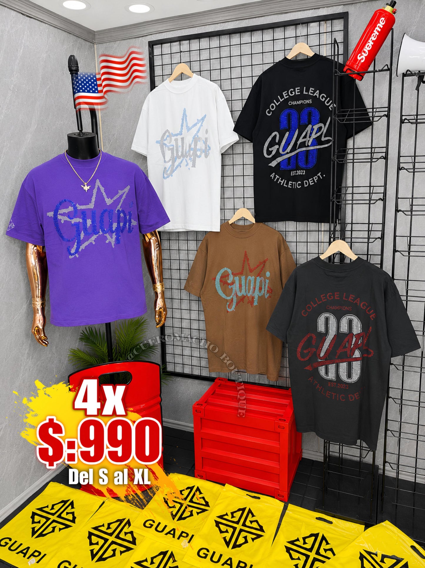 Poloche 4x $:990 oferta
