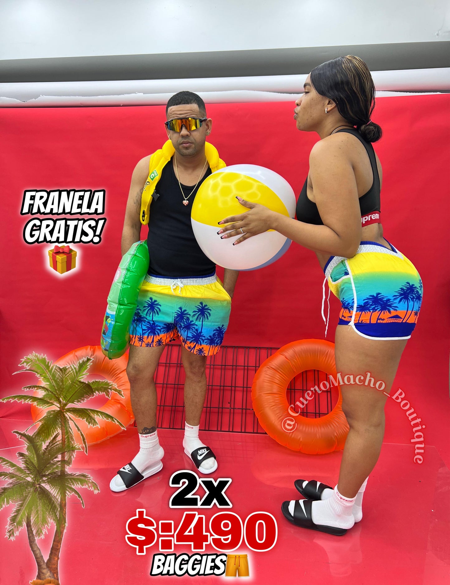Baggies Playeros🏖️ 2x $:490
