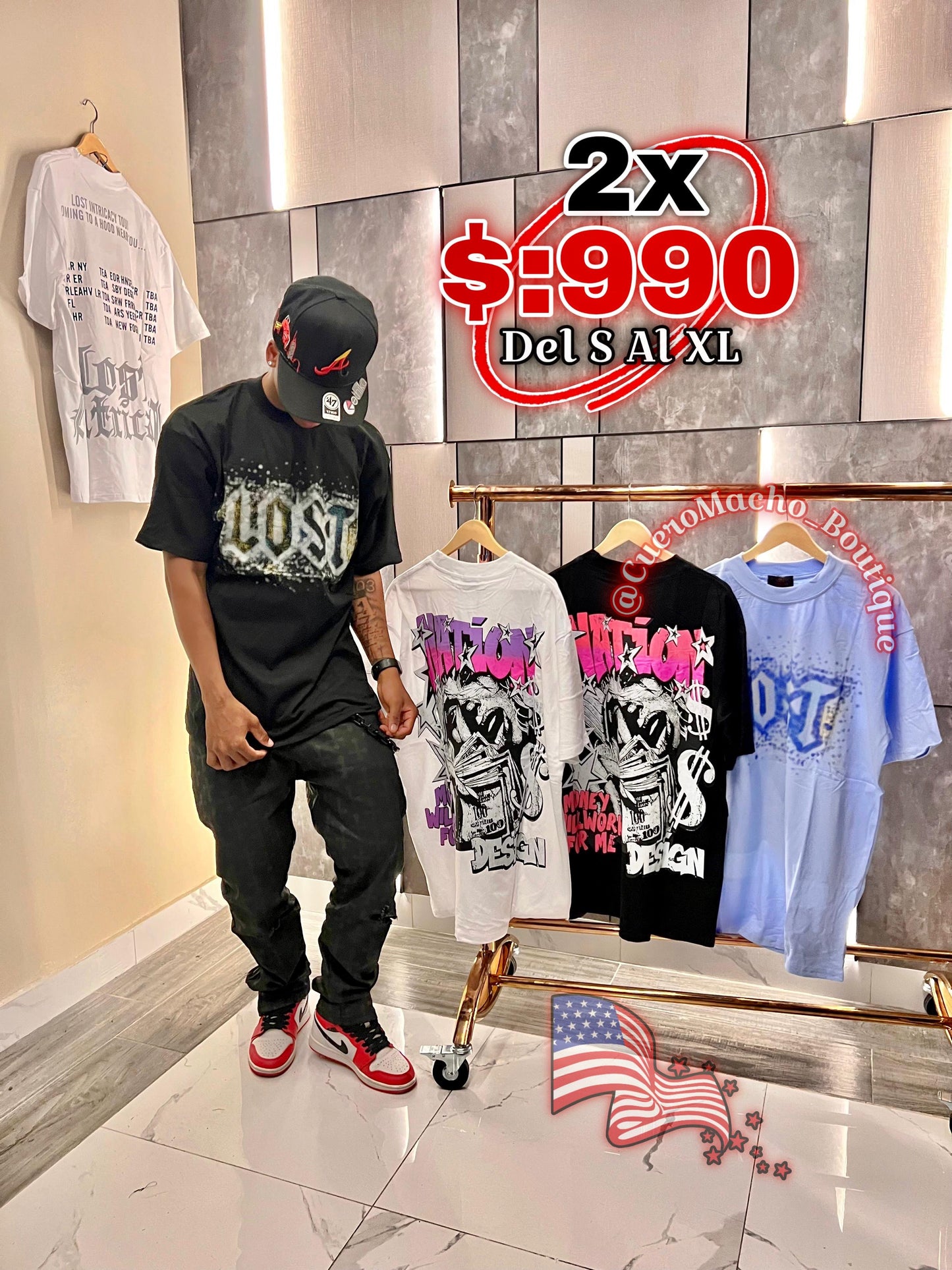 T-shirt Super oferta (2x $:990)