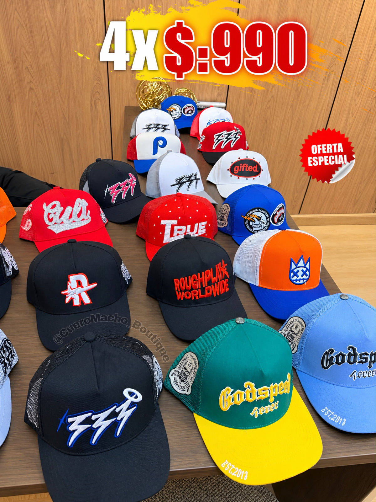 Gorra 333 oferta 4x $:990