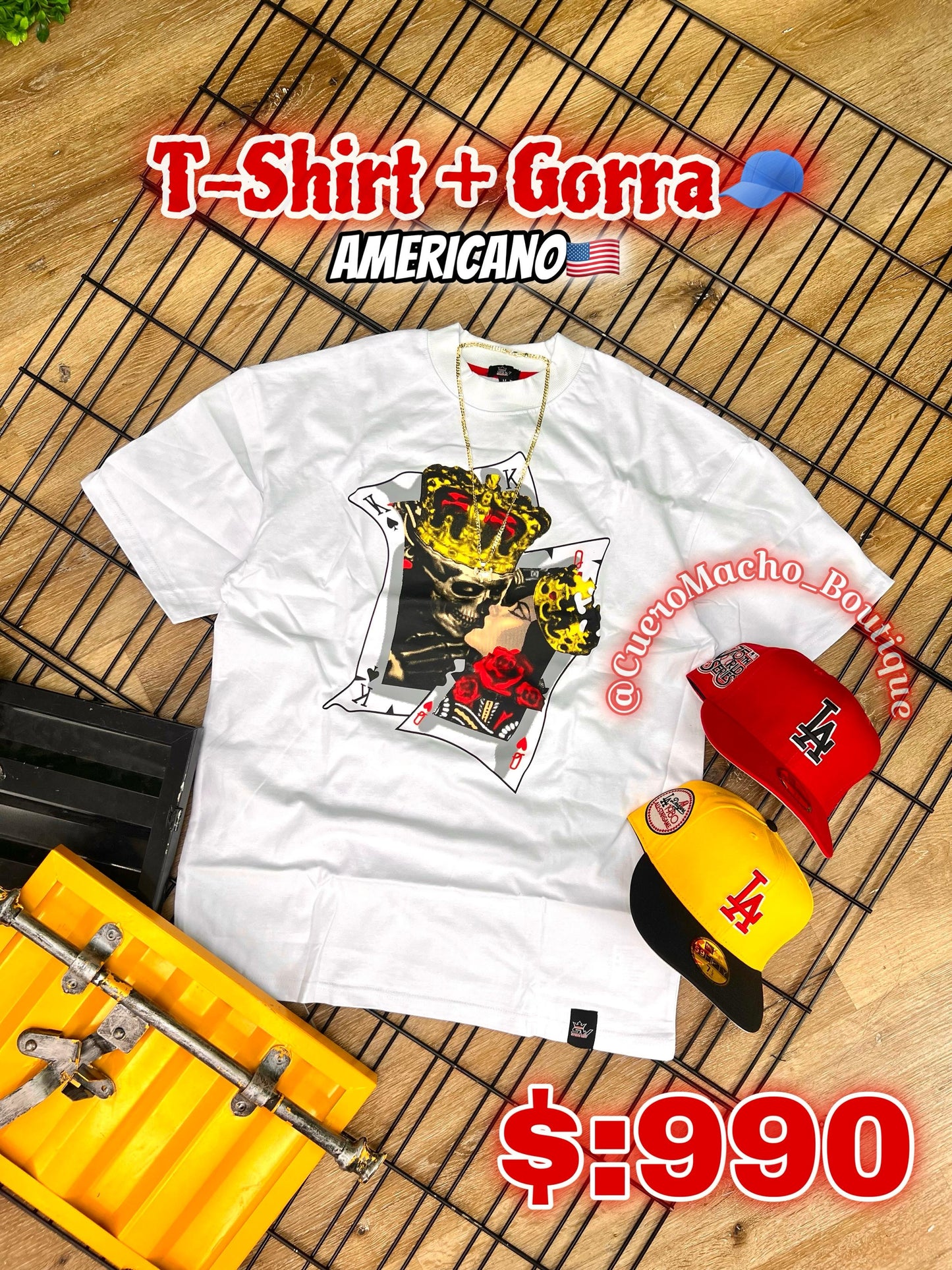 T-shirt + Gorra $:990