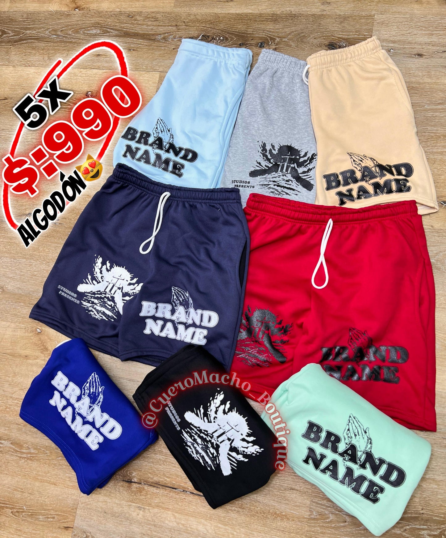 Bermudas de Algodon 5x $990