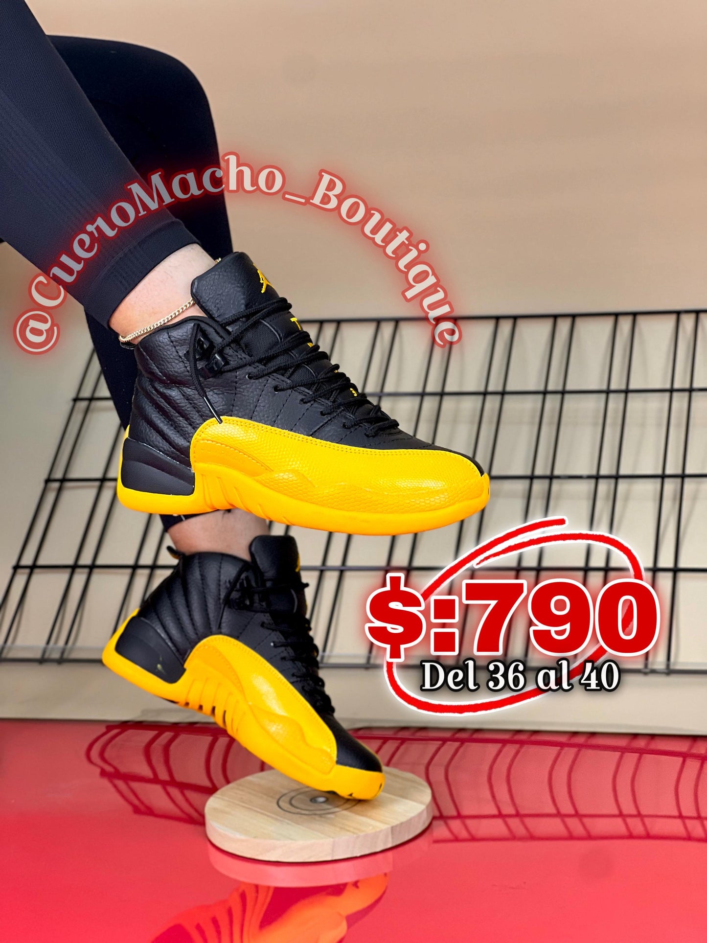 Jordan 12 súper ofertas ($:790)