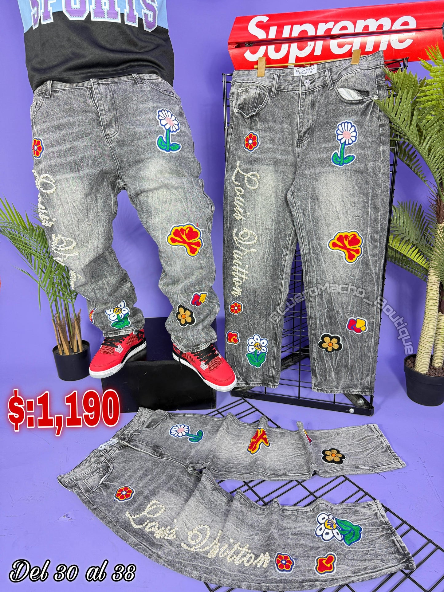 Pantalones Parches 🇺🇸