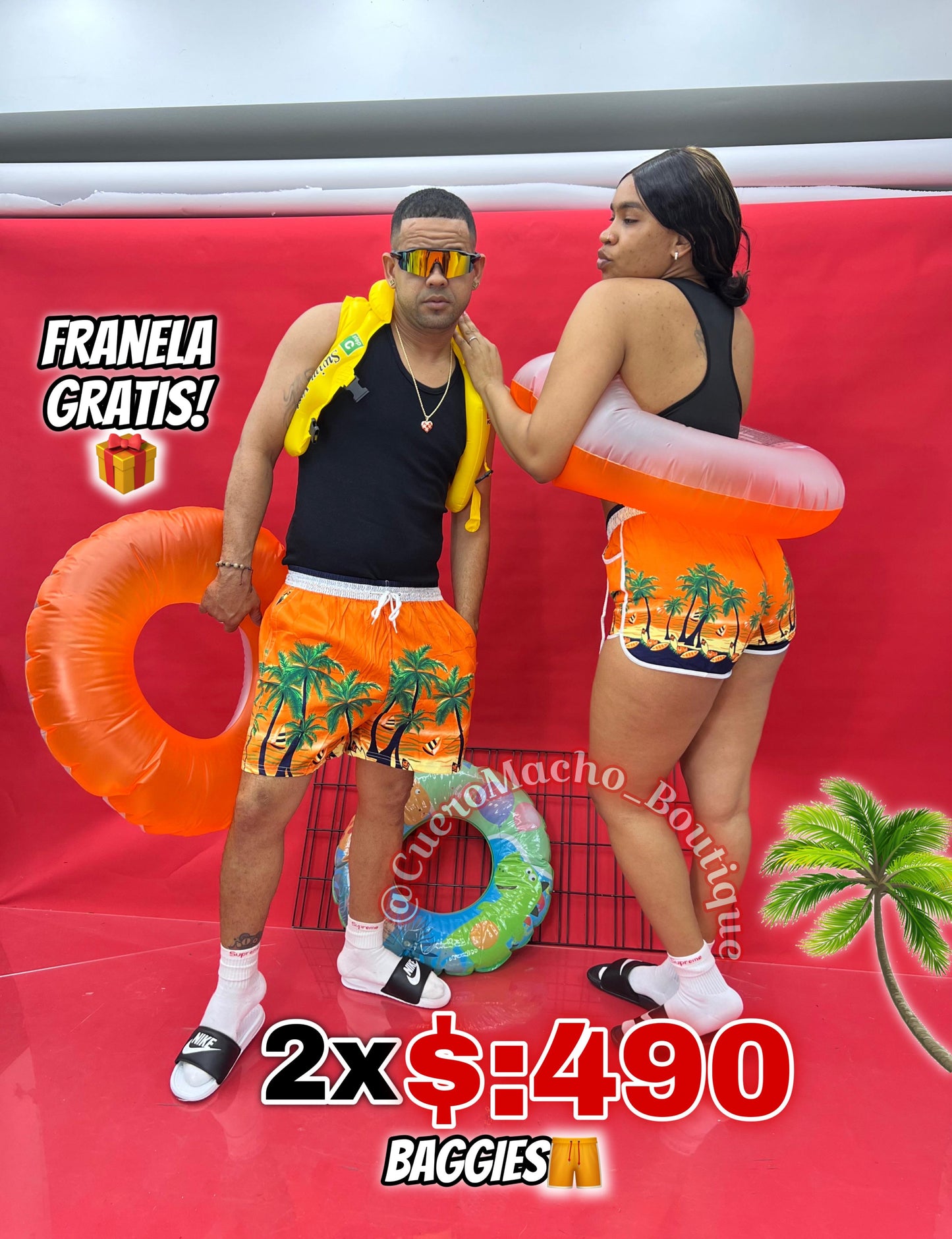 Baggies Playeros🏖️ 2x $:490