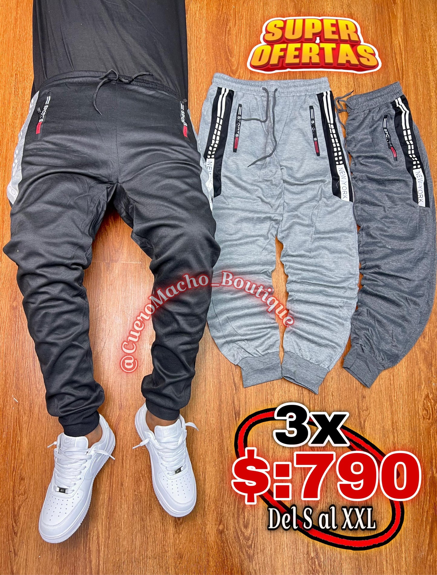Joggers Sport ( 3x $:790 )
