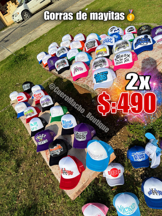 Gorras de brillo💎 ( 2x $:490 )