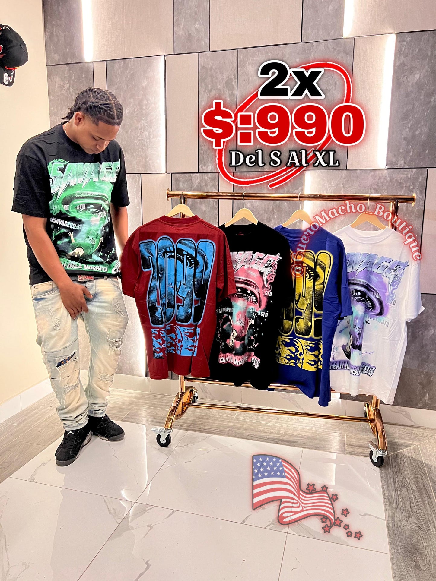 T-shirt Super oferta (2x $:990)