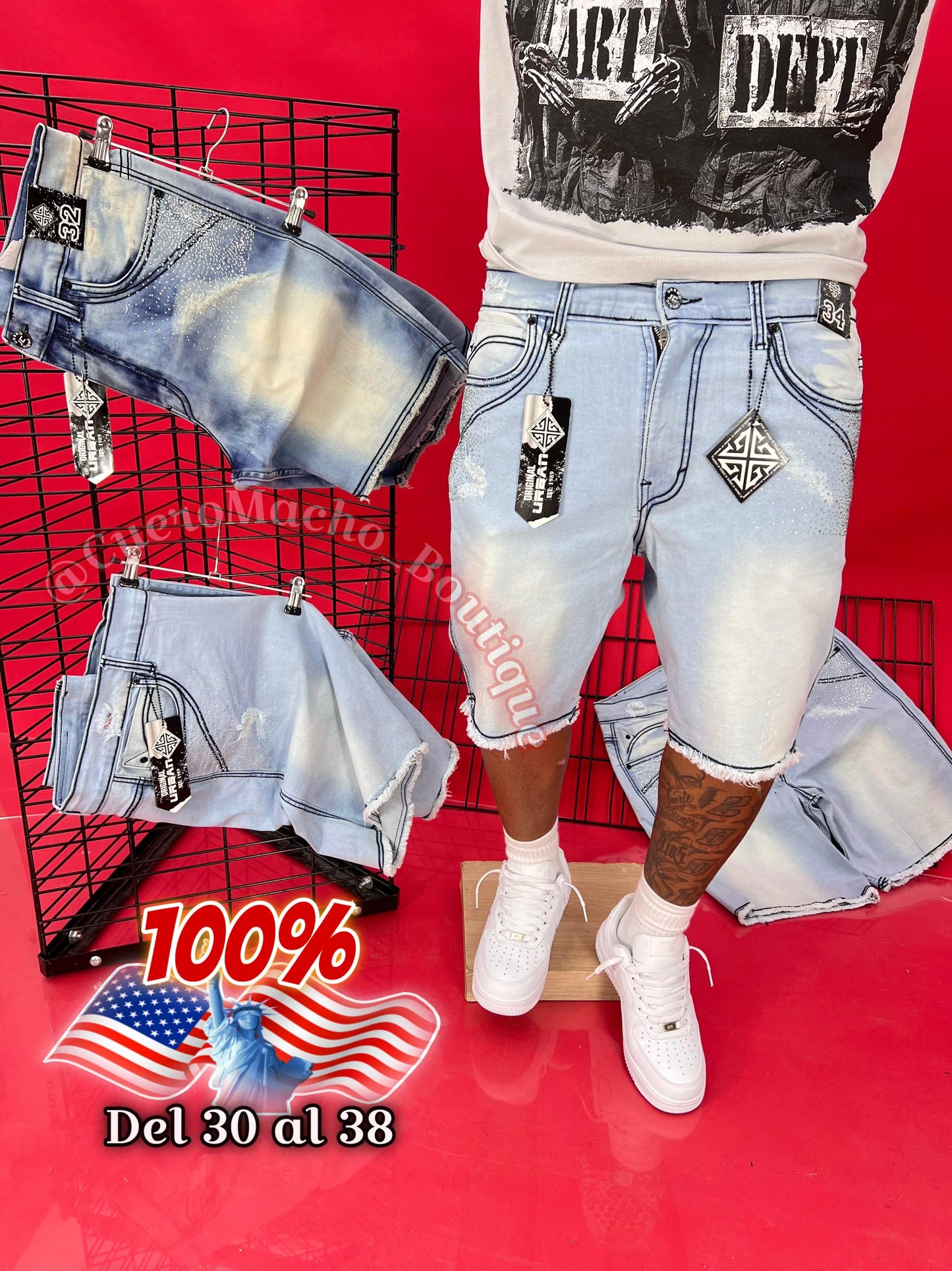 Bermudas Jean’s Alta gama