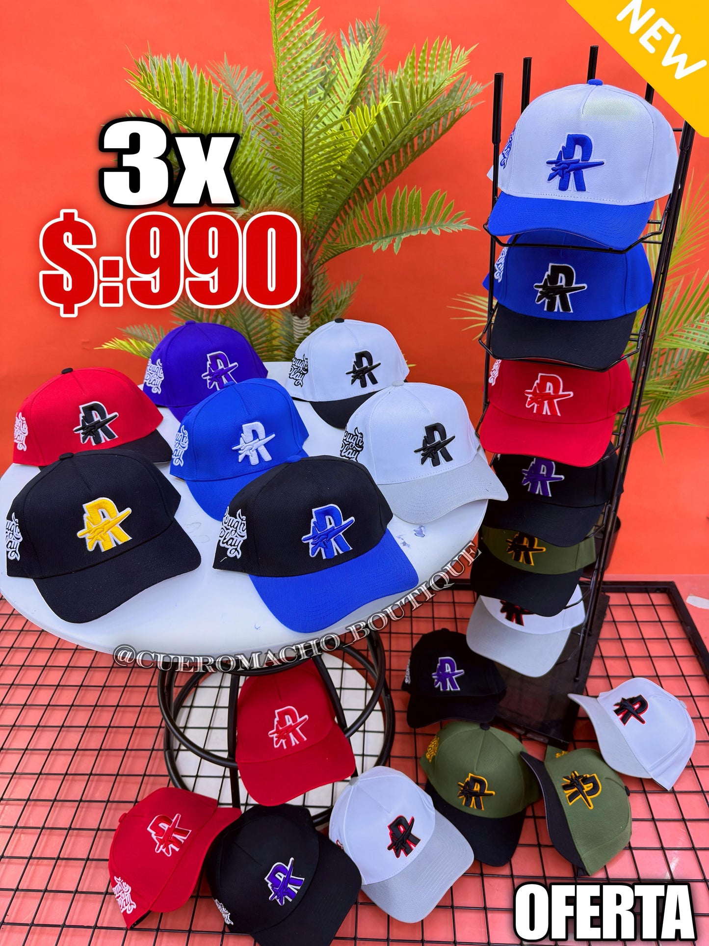 Gorra Rouplay 3x $:990