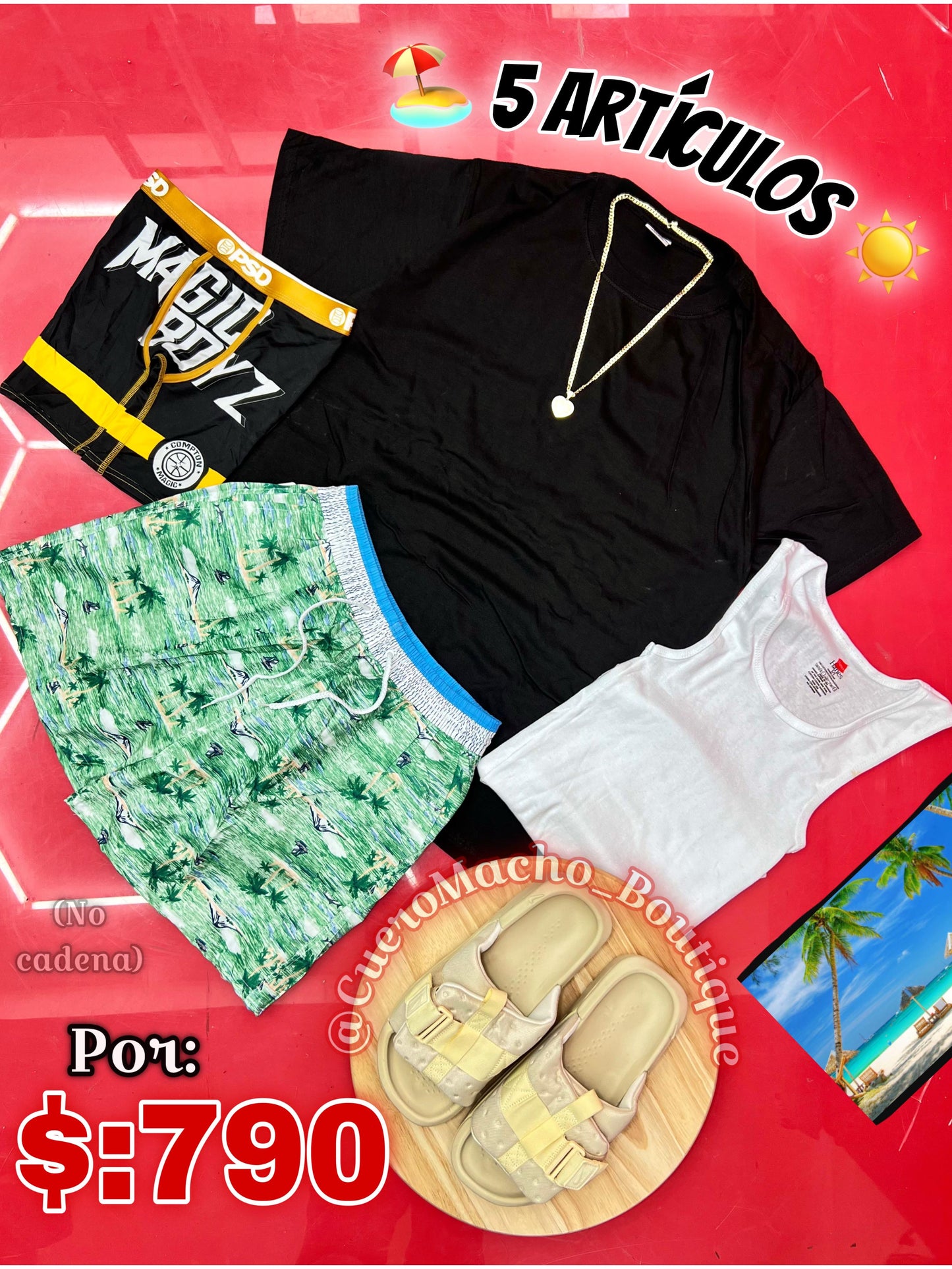 Combo Flow playero🏝️$:790