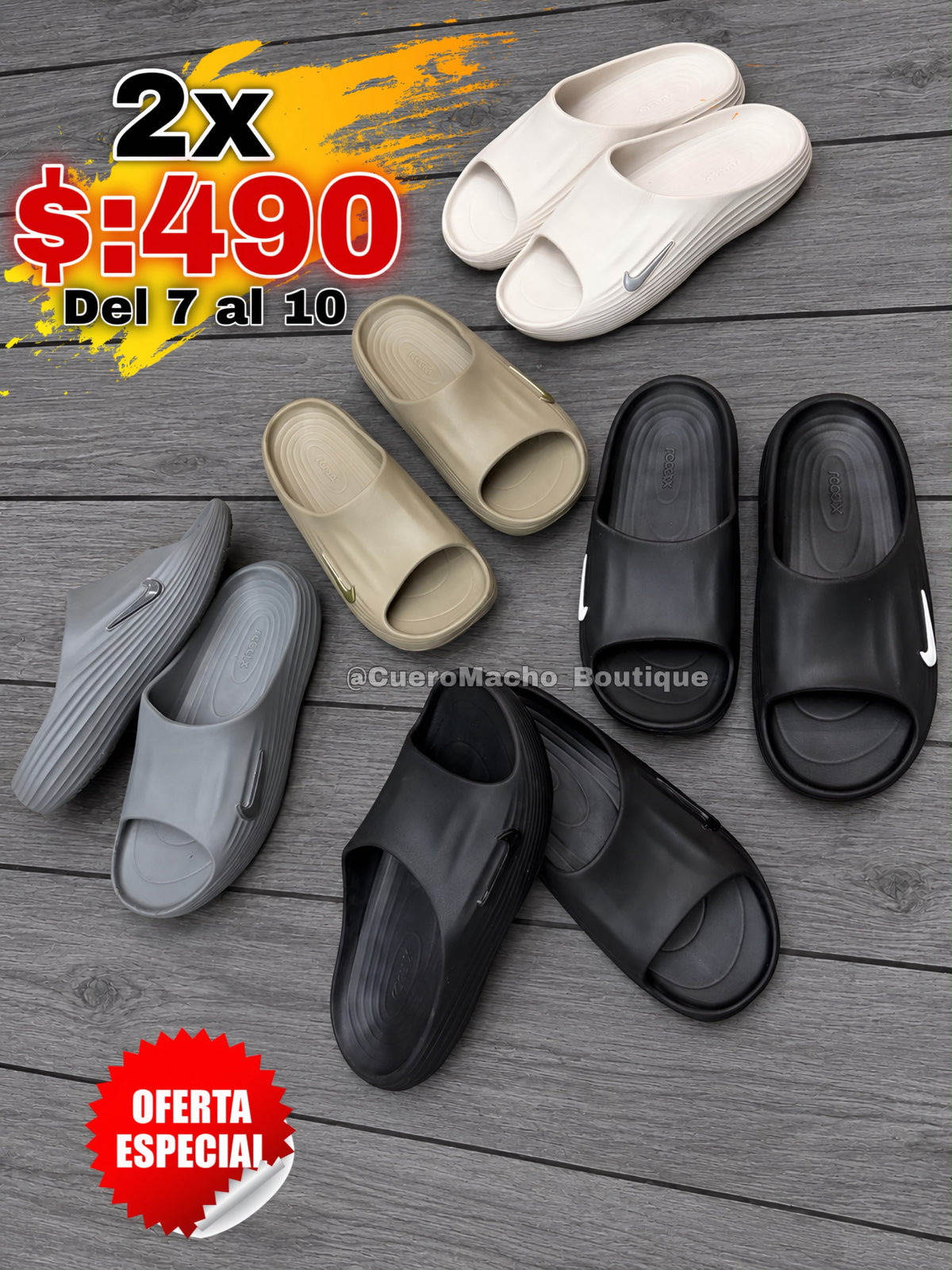 Sandalias 2x $:490