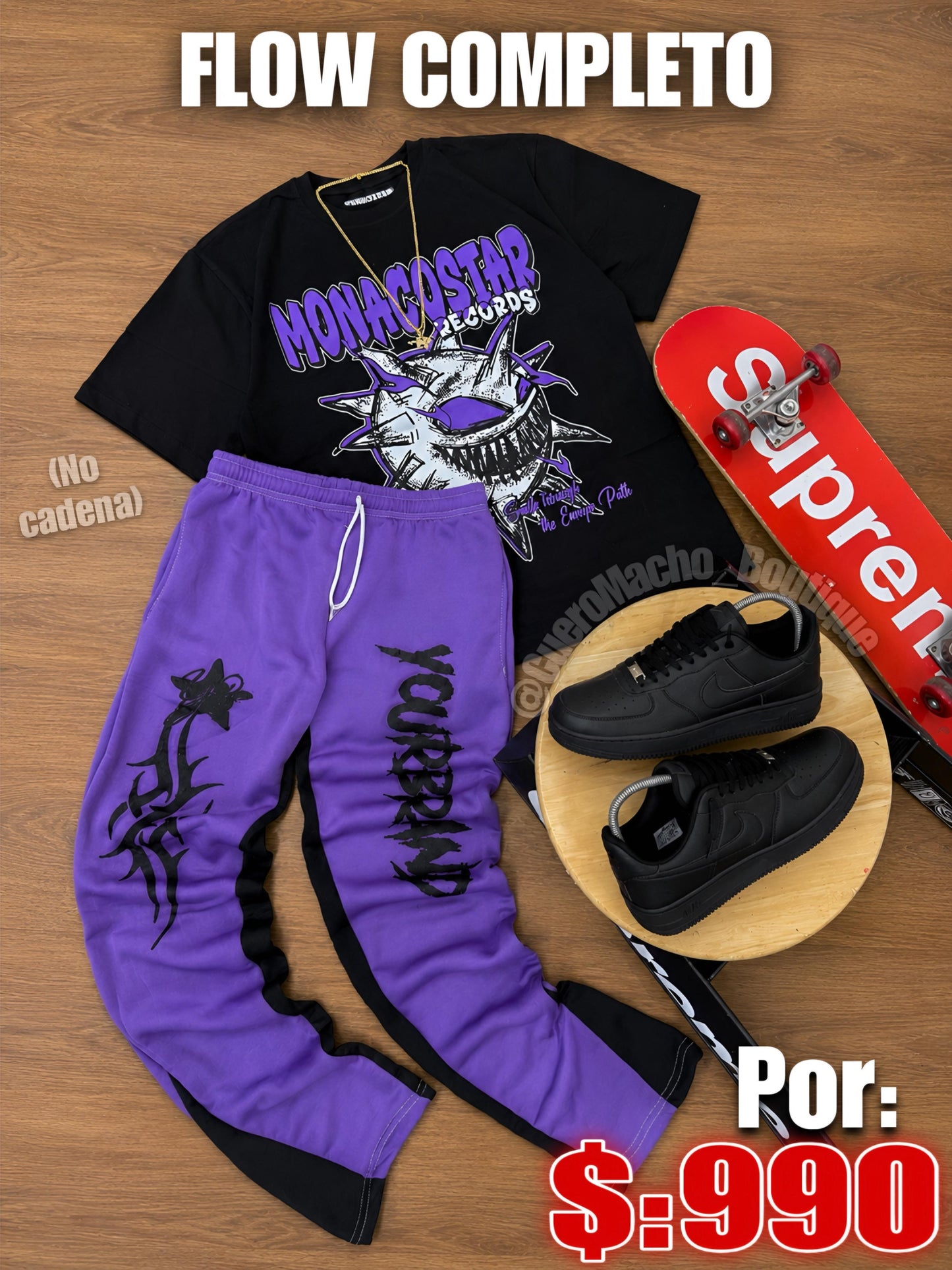 Combo $:990 flow entero