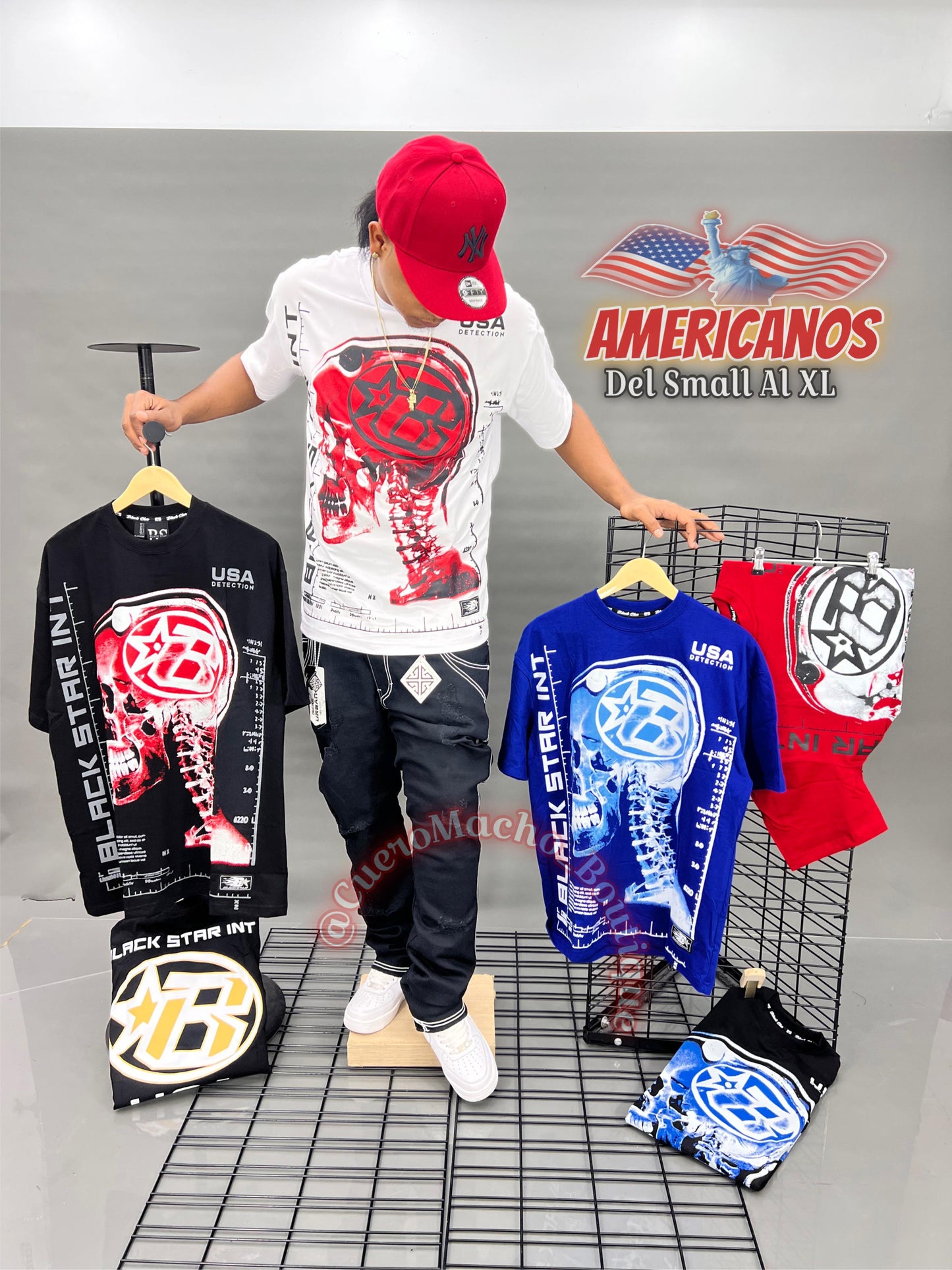 T-shirt Americanos