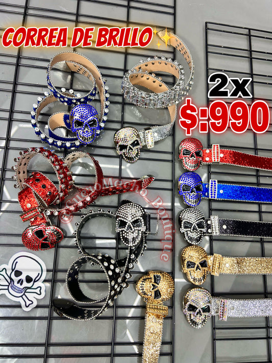 Correas de Brillo 2x $990