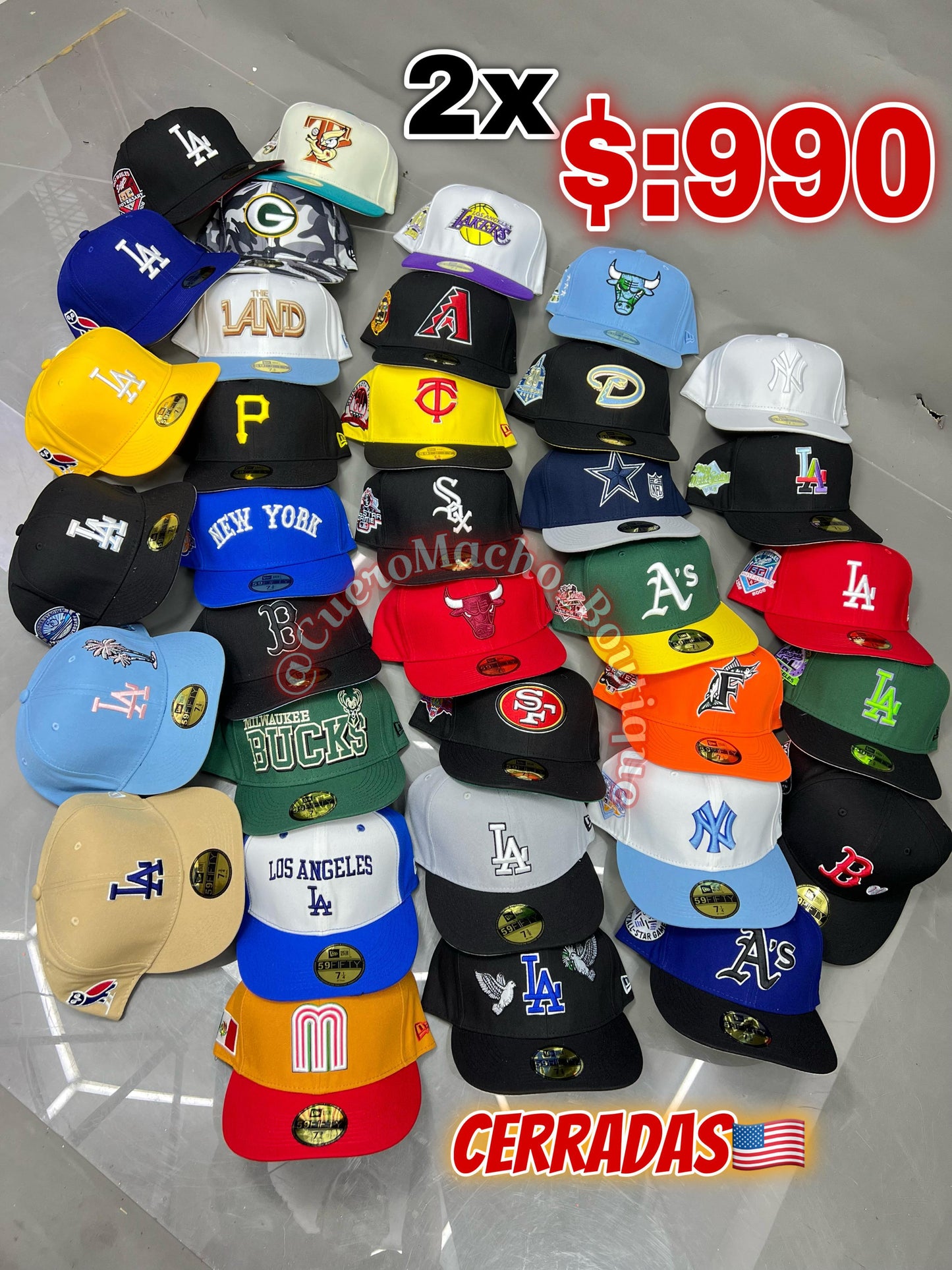 Gorras New era Cerradas