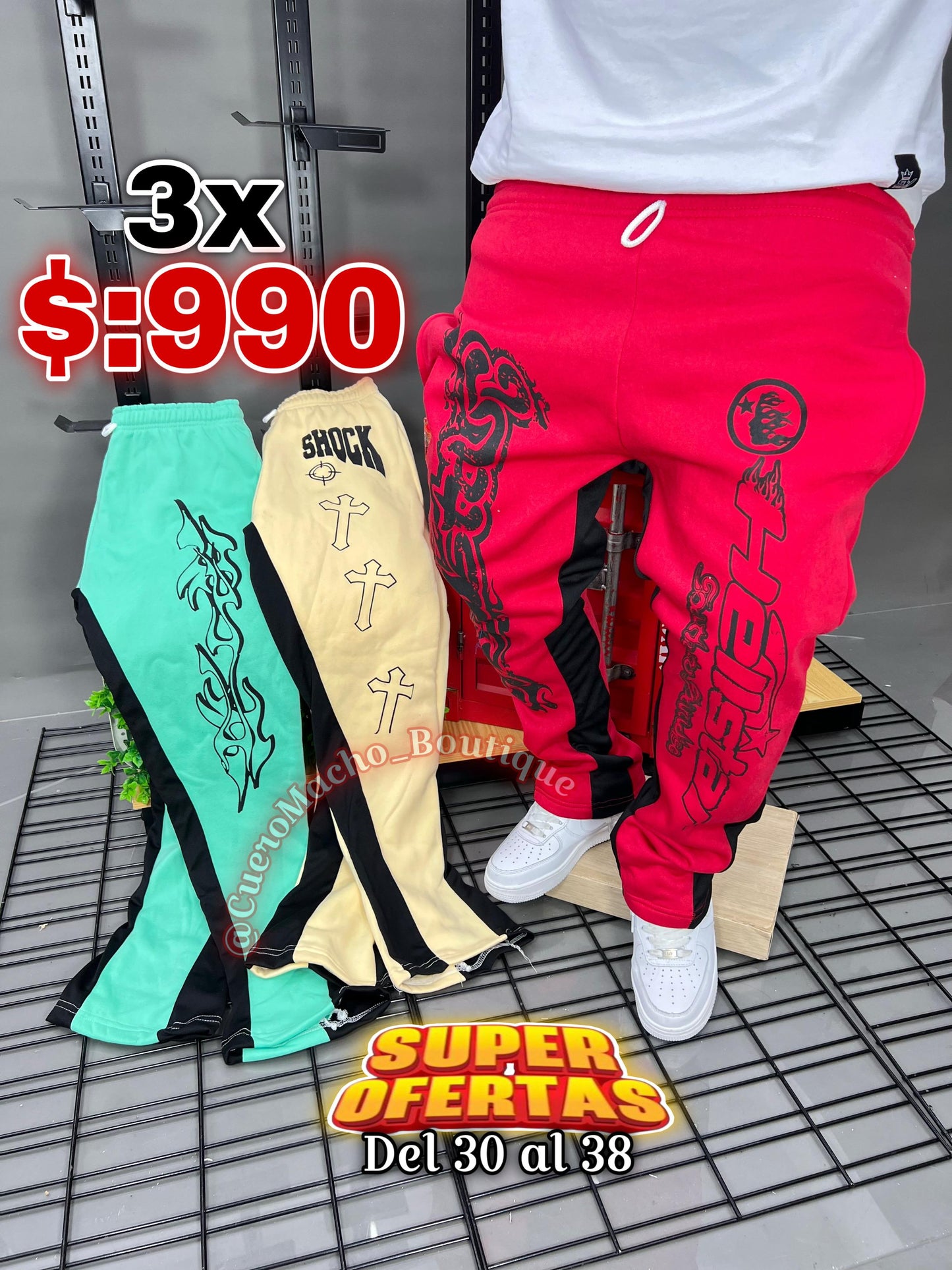 Joggers Campana 3x $990