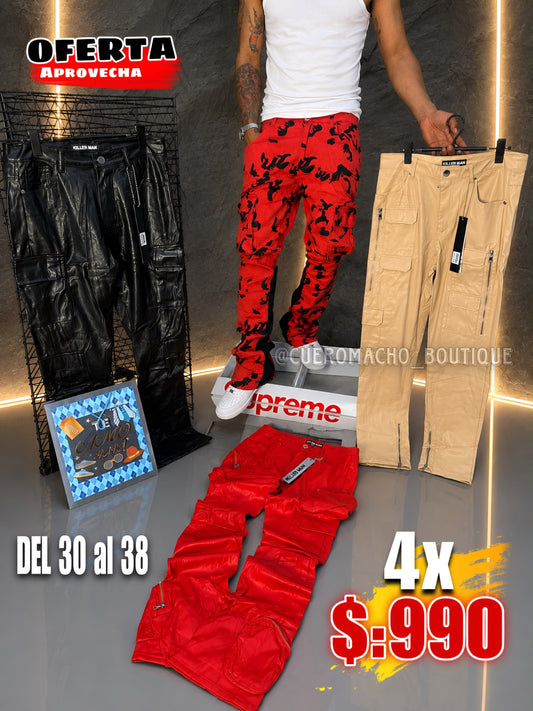4x $:990 pantalones