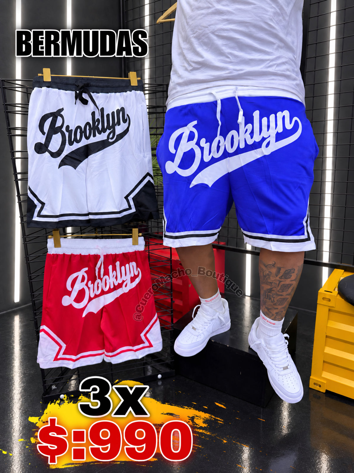 Bermuda sport 3x $:990