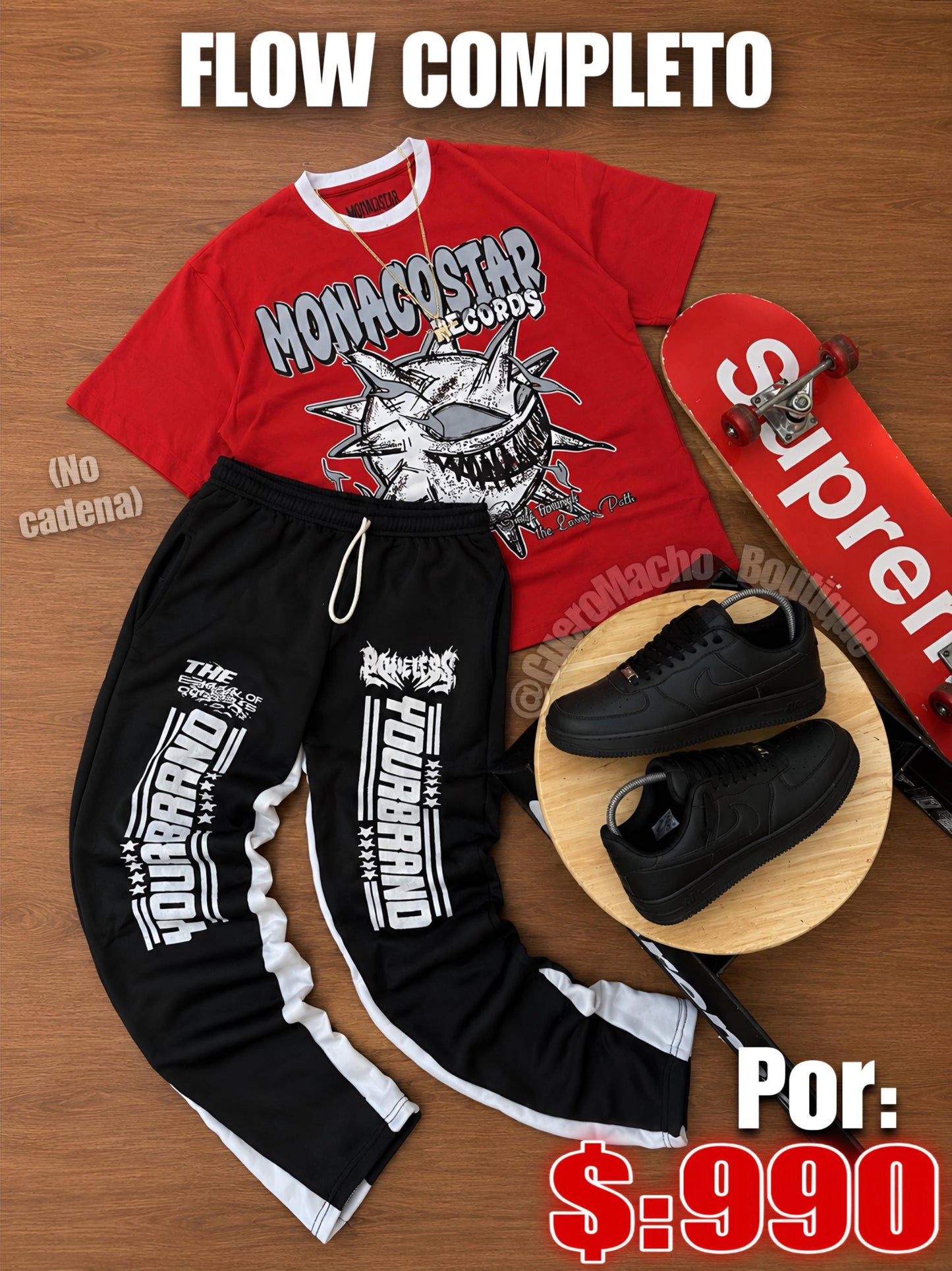 Combo $:990 flow entero