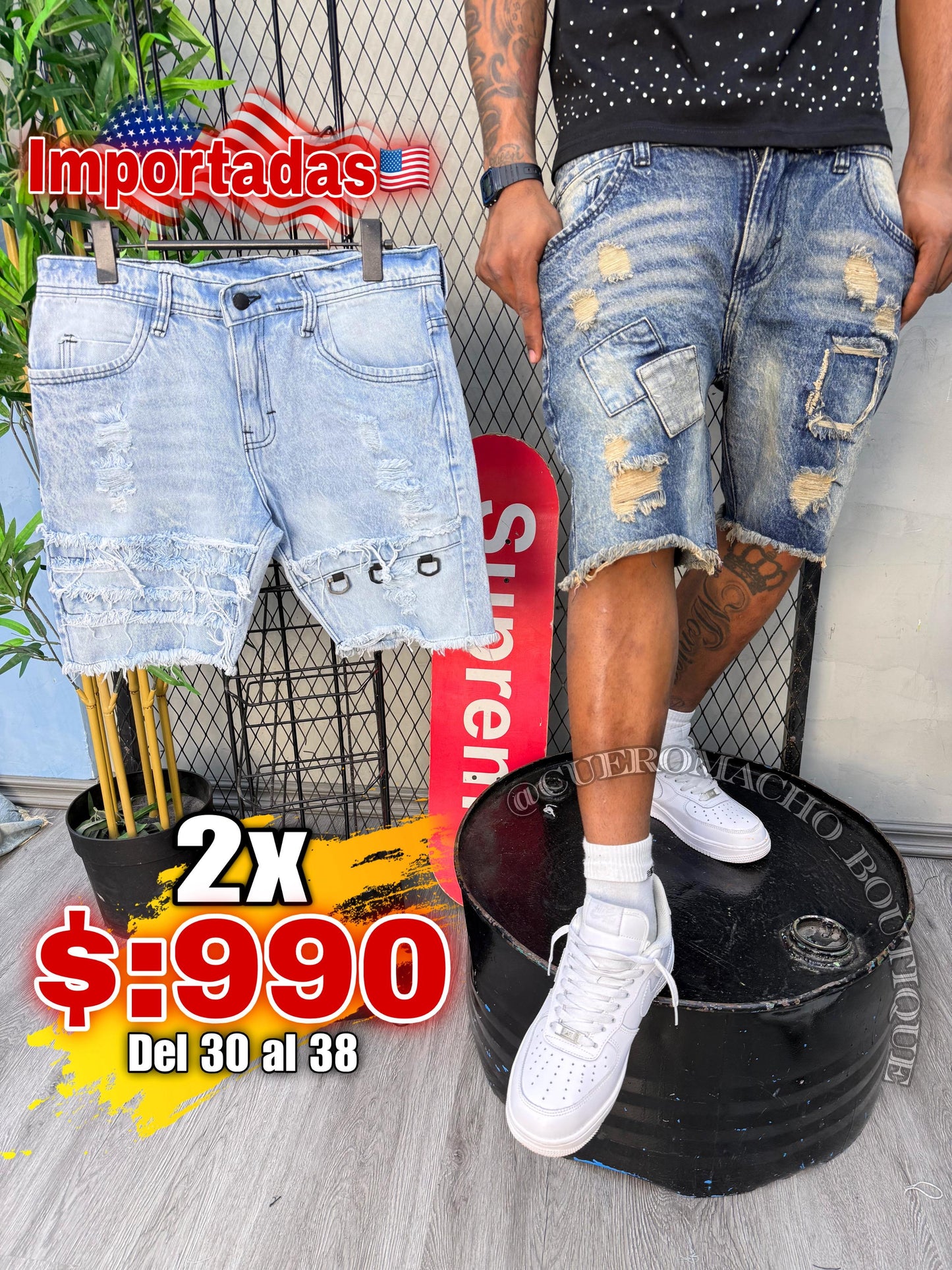 Bermudas H3 2x $990