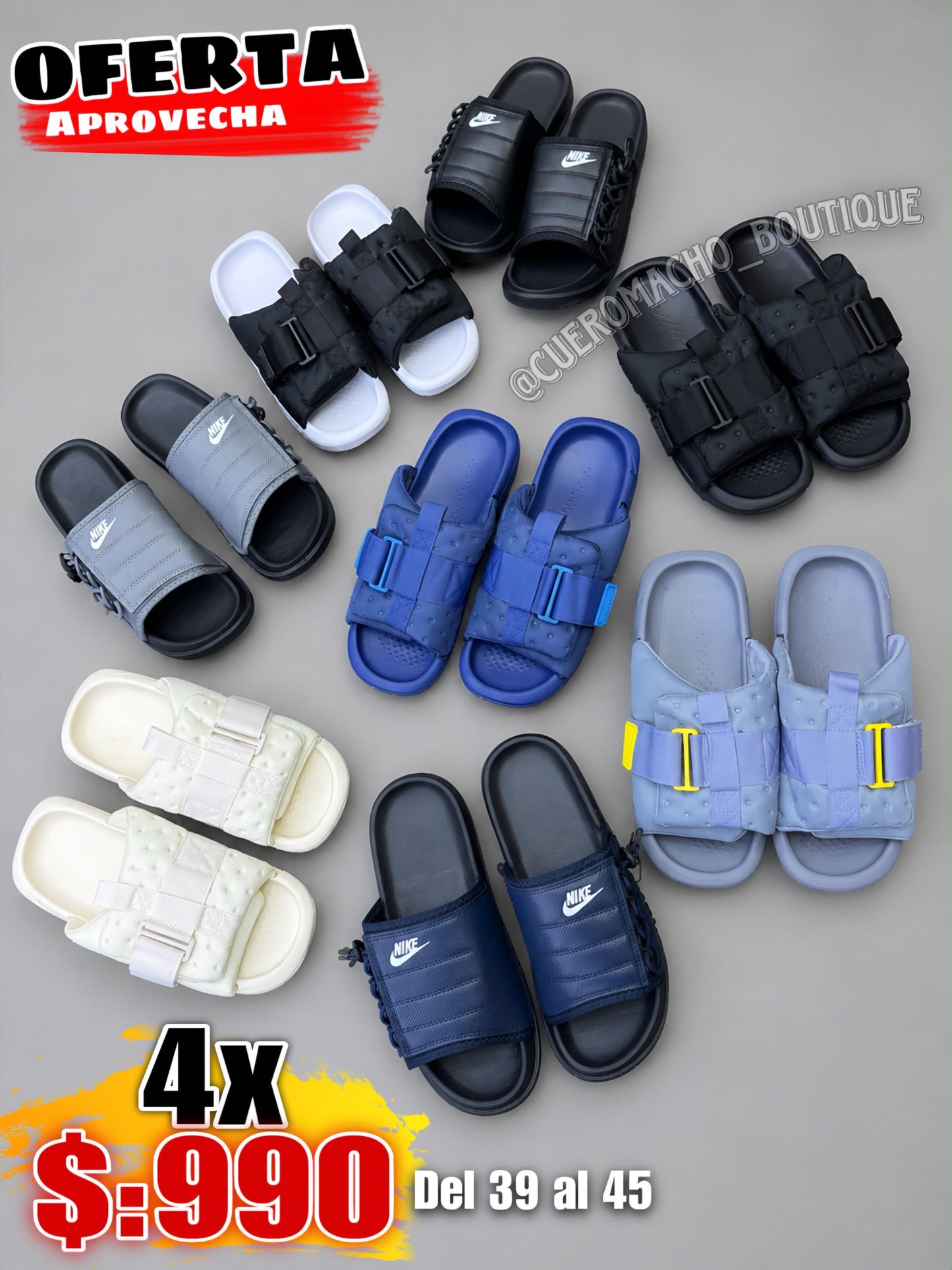 Sandalias ofertas 4x $:990