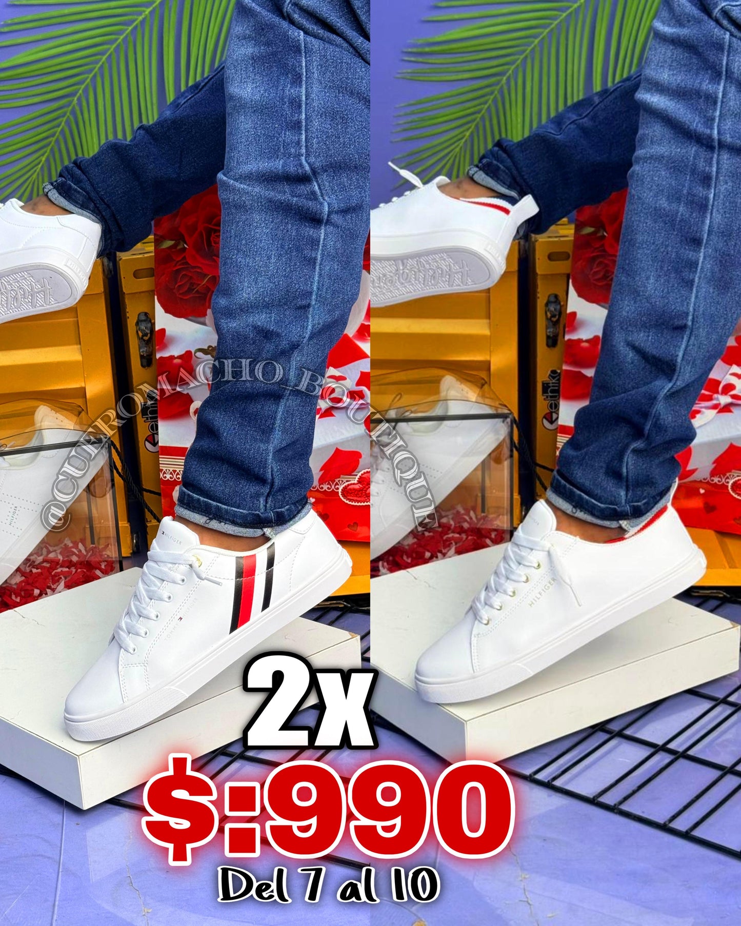 Tenis Tommy Hilfiger 2x $:990