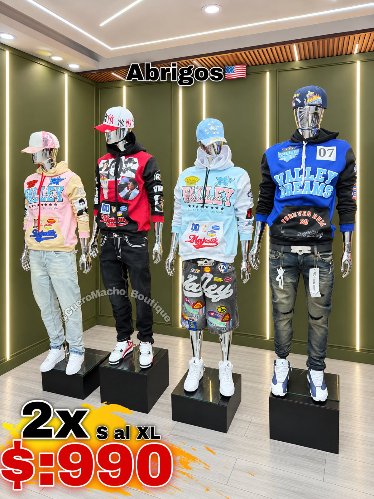 Abrigos en oferta 2x $:990