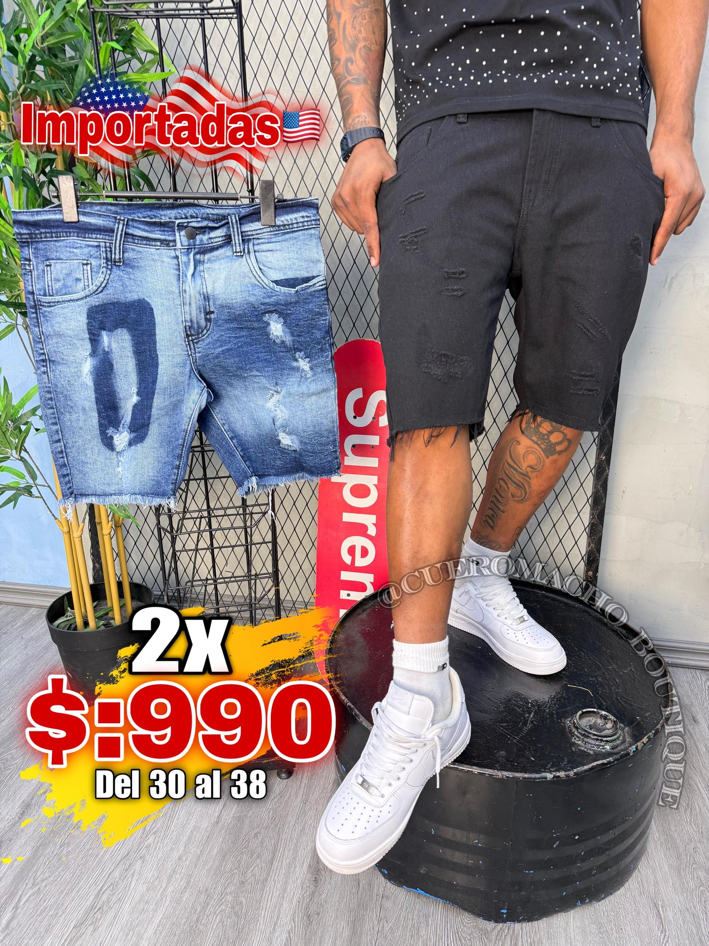 Bermudas H3 2x $990