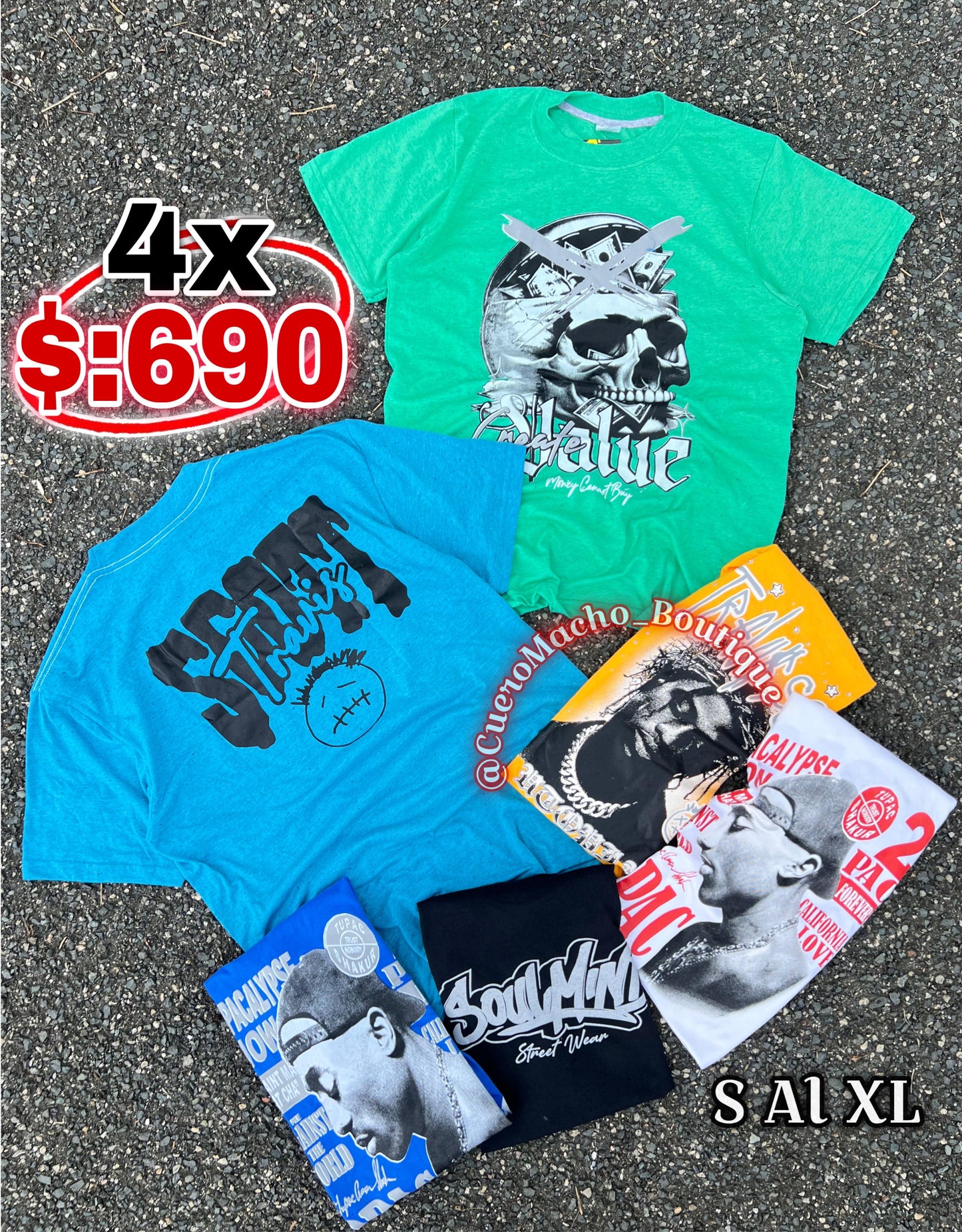 T-shirt (Super oferta 4x $:690)