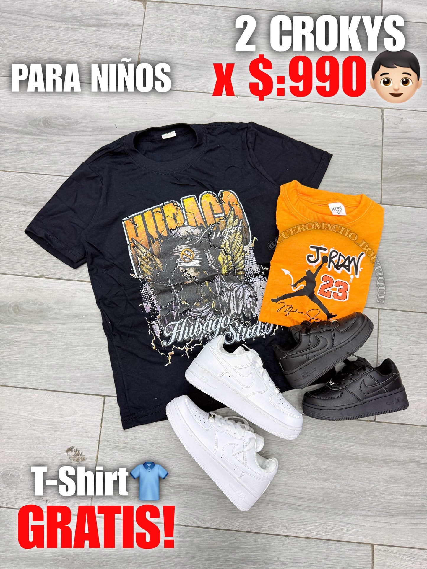 Croker de niños 2x $:990