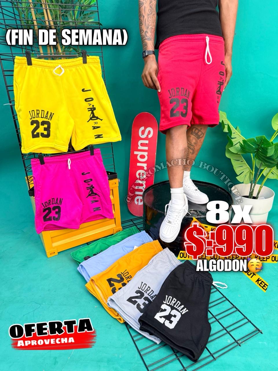 Bermudas Algodón 8x $:990