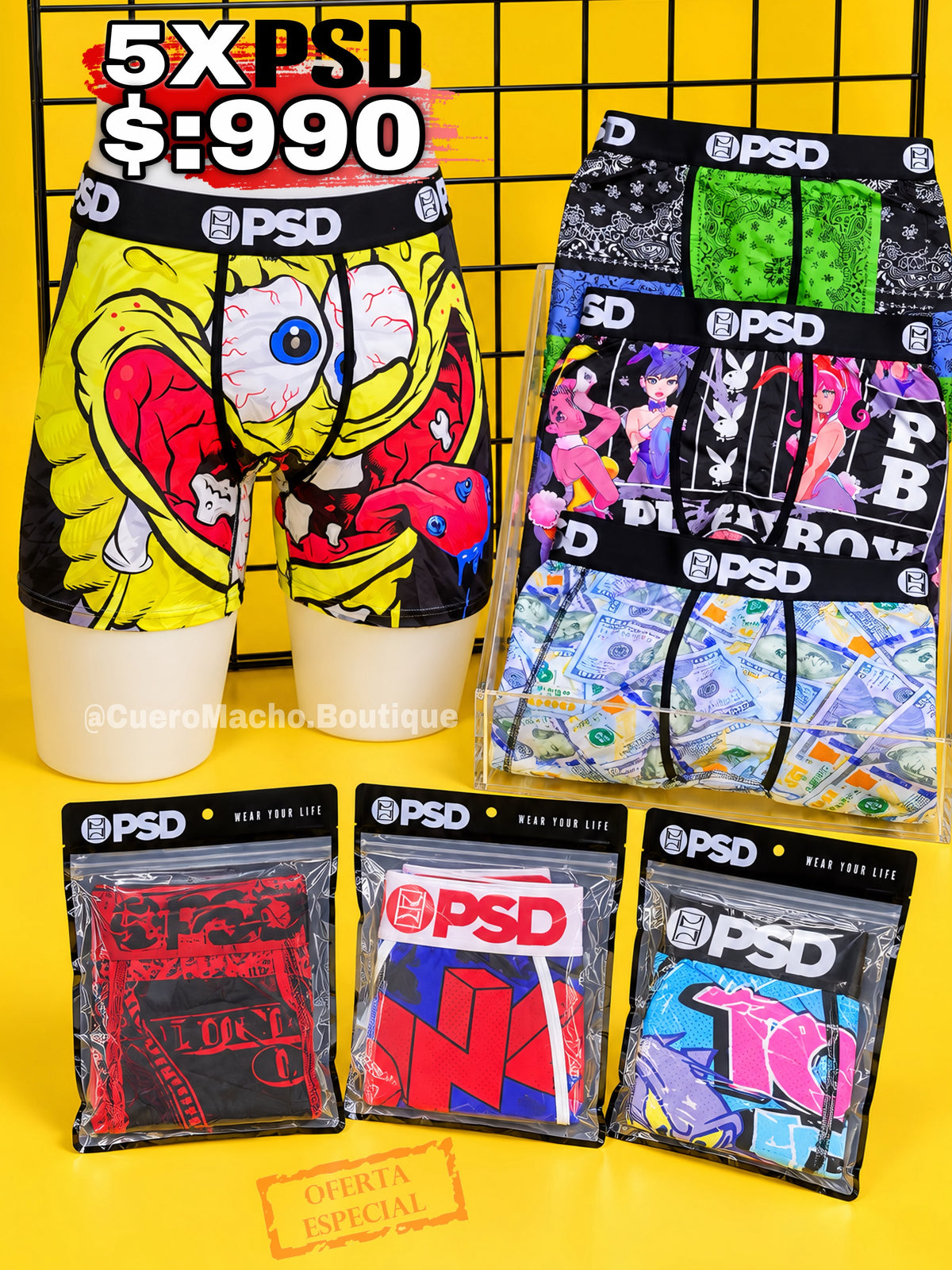 Boxer PSD 5x $:990