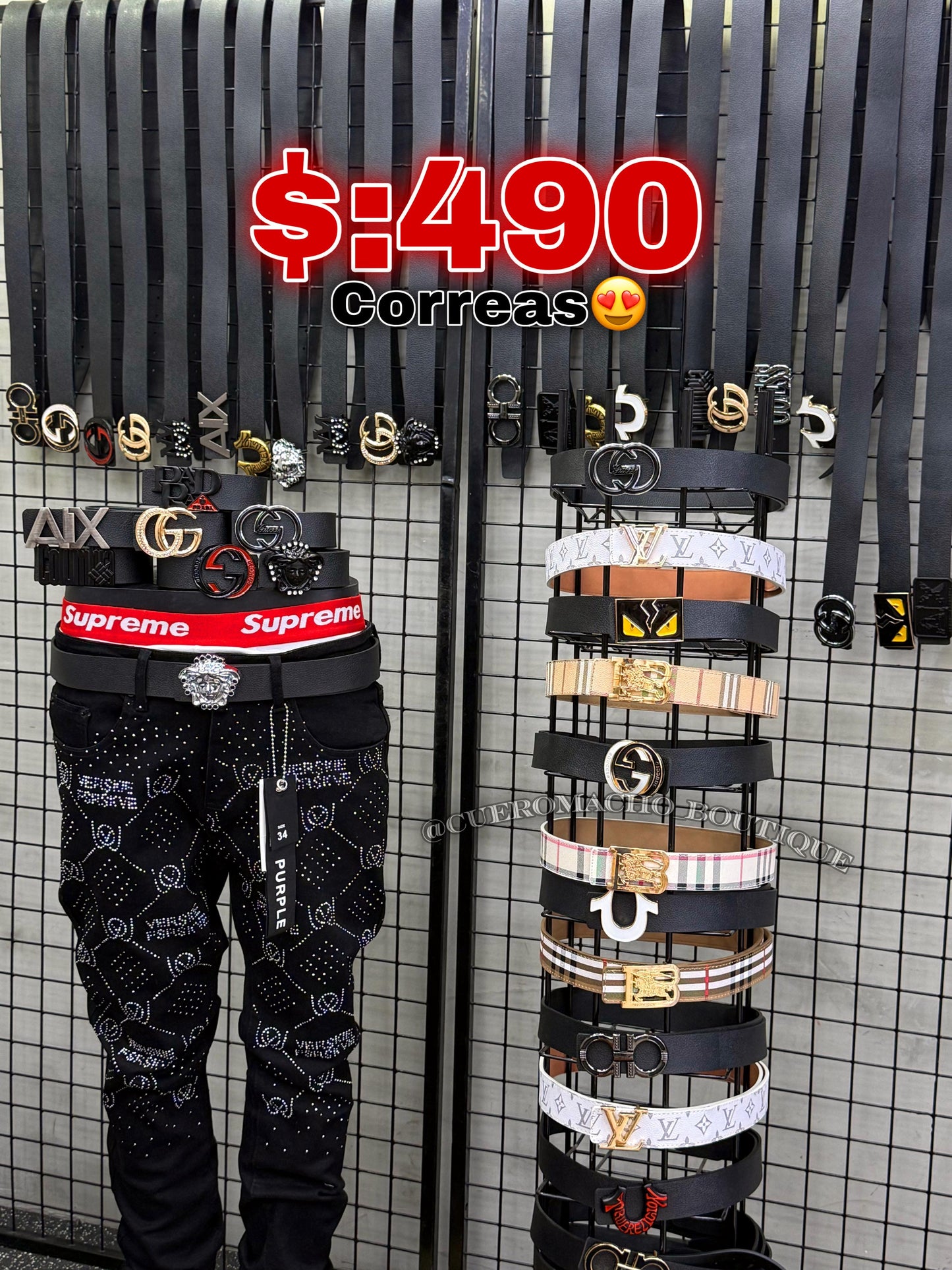 Correas $:490