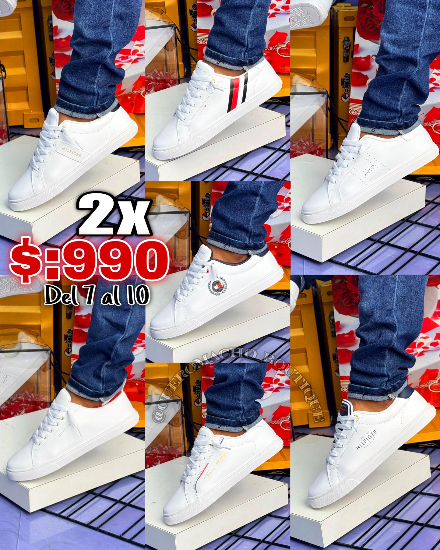Tenis Tommy Hilfiger 2x $:990