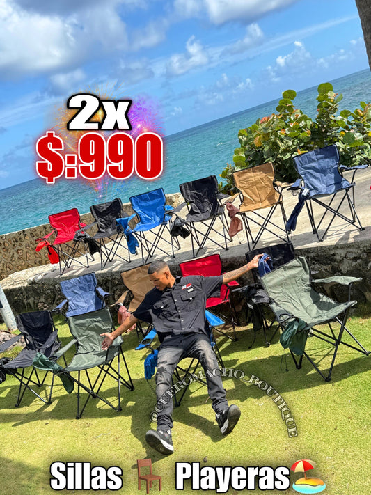 Sillas Playeras 2x $:990