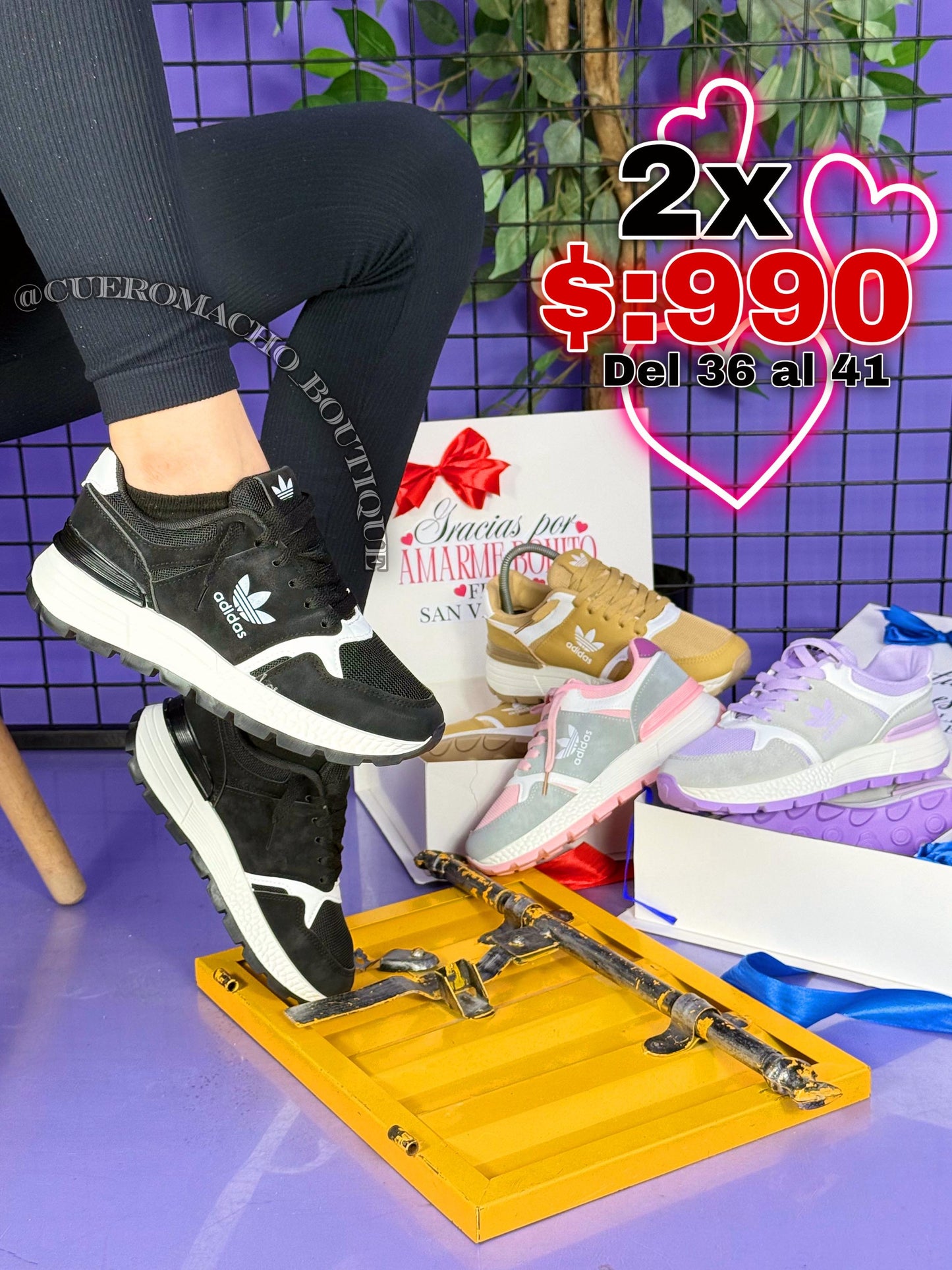 Tenis Fashion Damas ( 2x $:990 )