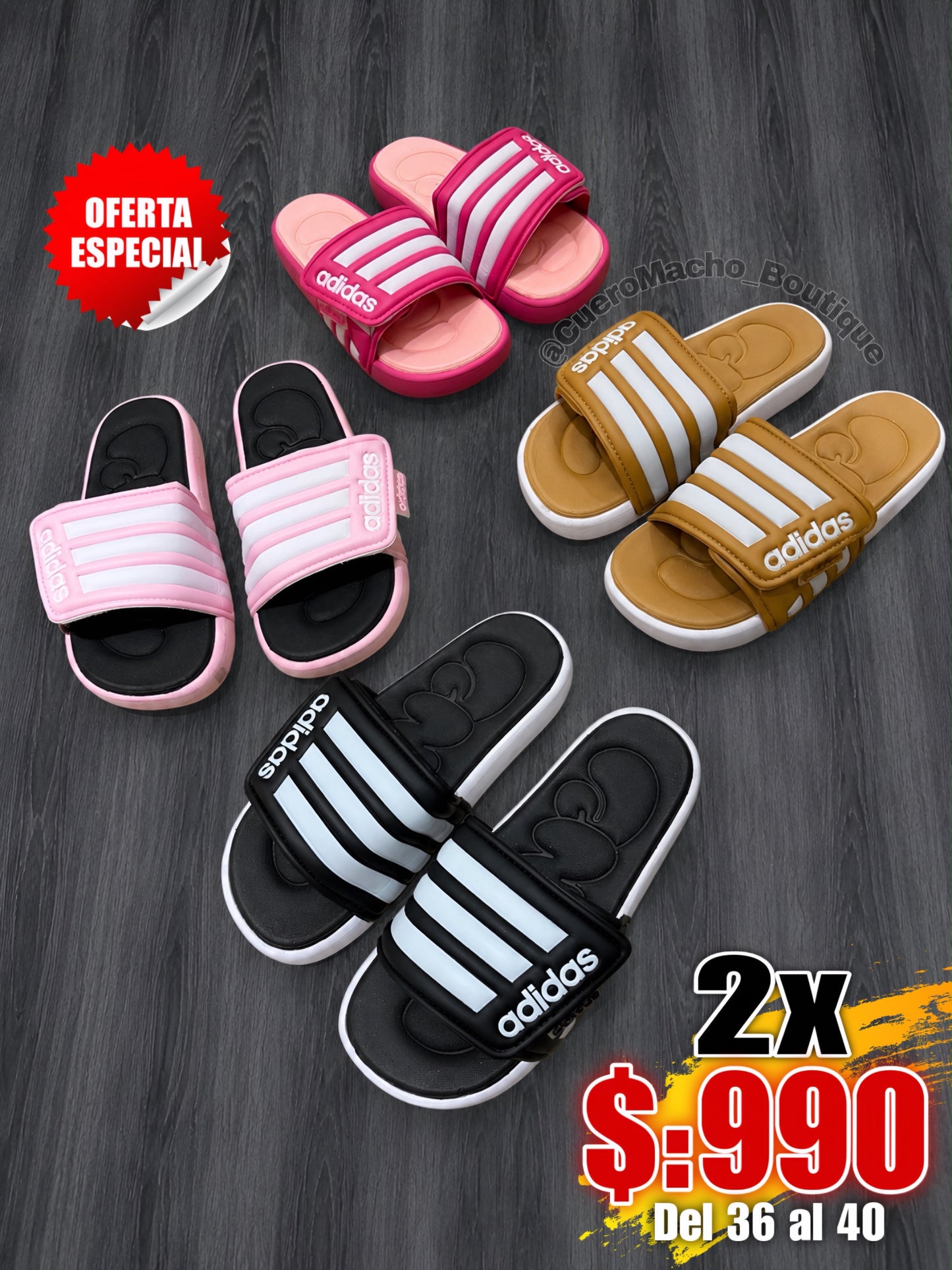 Sandalias en oferta 2x $:990