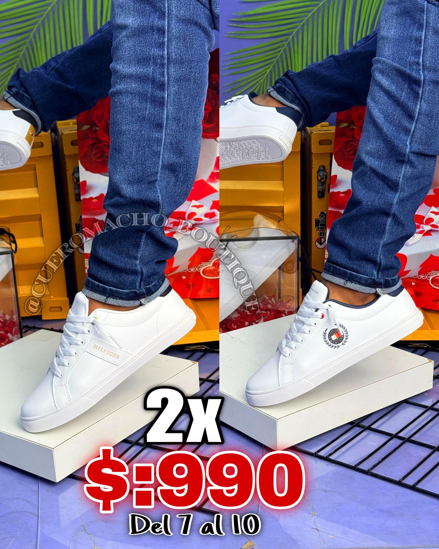 Tenis Tommy Hilfiger 2x $:990