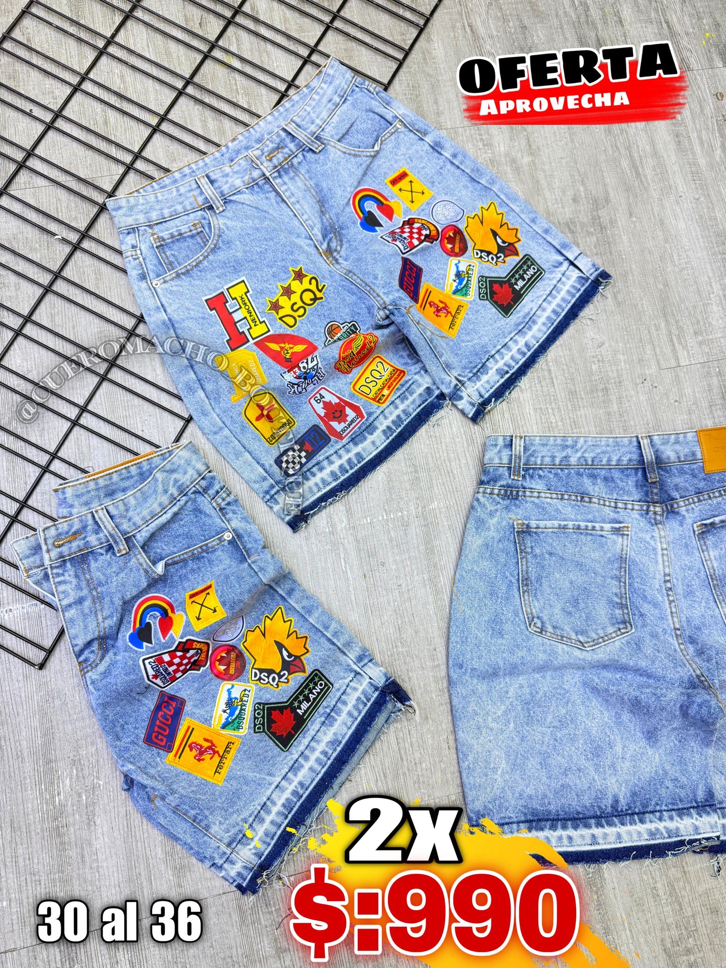 Bermudas 2x $:990🇺🇸