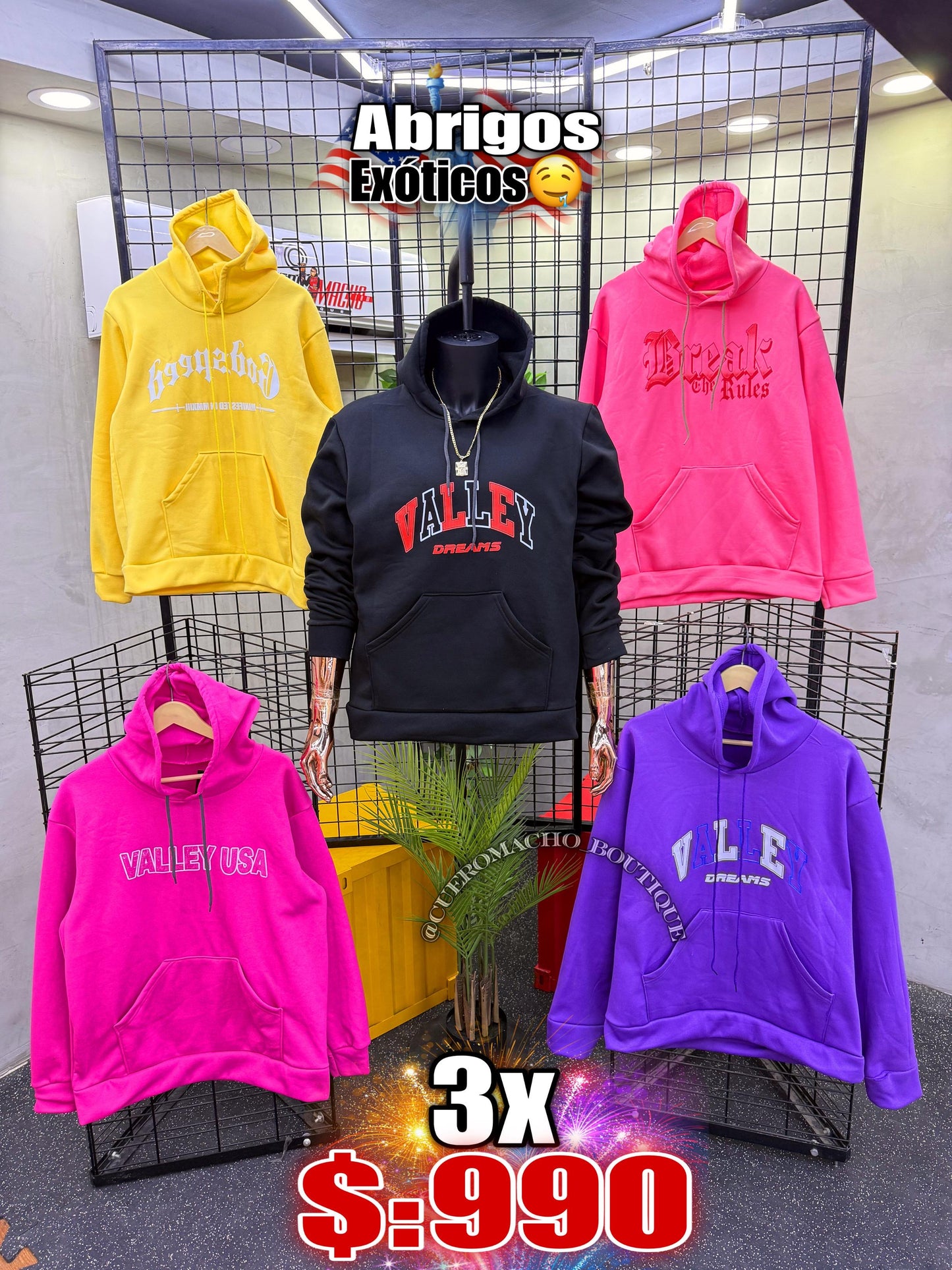 Abrigos 🇺🇸 3x $:990
