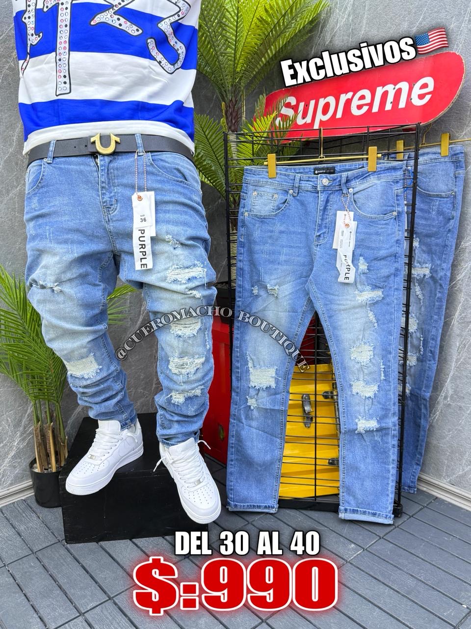 Pantalones Purple