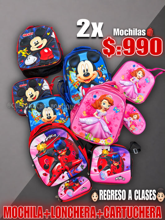 Mochilas de niños